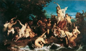 Bacchus et Ariane - Hans Makart