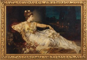Charlotte Wolter (1834-1897) dans le rôle de « Messaline » dans « Arria et Messaline » d