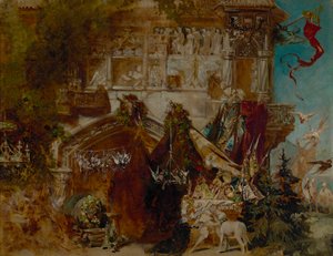 Le château de chasse - Hans Makart