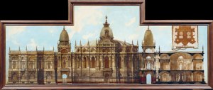Projet pour un palais : arrière et plan - Hans Makart