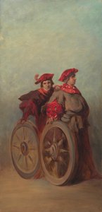 Projet pour le cortège festif de 1879 - Deux compagnons - Hans Makart