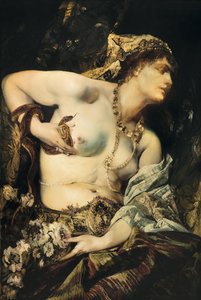 "La mort de Cléopâtre" - Hans Makart