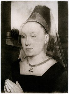 Barbara Van Vlaenderbergh, épouse de Guillaume Moreel, vers 1480 - Hans Memling