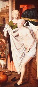 Bethsabée au bain - Hans Memling