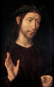 Christ bénissant - Hans Memling