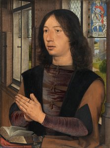 Détail du Diptyque de Maarten van Nieuwenhove - Hans Memling
