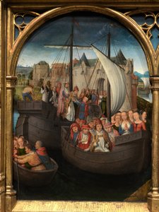 Détail du Reliquaire de Sainte Ursule - Hans Memling