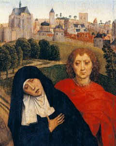 Notre-Dame des Douleurs (détail) - Hans Memling
