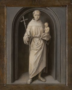 Saint Antoine de Padoue, 1485-90 - Hans Memling