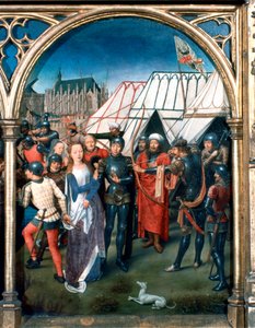 Reliquaire de Sainte Ursule, Martyre à Cologne, 1489 - Hans Memling