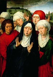 Les Saintes Femmes, panneau droit du Diptyque de la Déposition, vers 1492-94