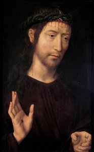 Le Christ de douleur bénissant, 1480-1490 - Hans Memling