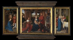 Triptyque de Jan Floreins - Hans Memling