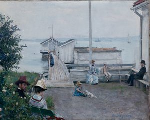 La Maison de Bain à Asgardstrand - Hans Olaf Heyerdahl