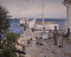 Le Quai à Åsgårdstrand