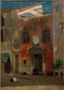 H.P. Feddersen le Jeune, Campo S. Moisè, Venise - Hans Peter Feddersen der Jüngere