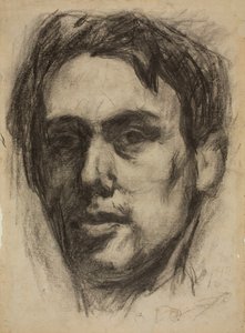 Autoportrait recto, croquis verso, 1909