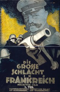 Affiche du film de la Première Guerre mondiale 