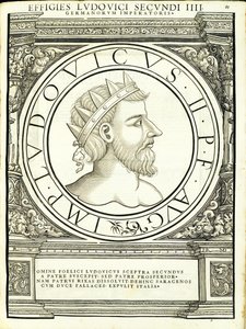 Ludouicus II, illustration de 