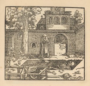 Femme pleurant près d