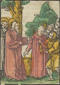 Christ guérissant le sourd-muet, de Das Plenarium, 1517