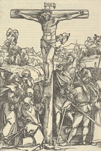 La Crucifixion, de Der beschlossen gart des rosenkranzes marie