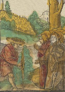 La parabole des ouvriers dans la vigne, de Das Plenarium - Hans Schäufelein the Elder