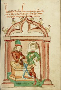 Josaphat et Barlaam en conversation
