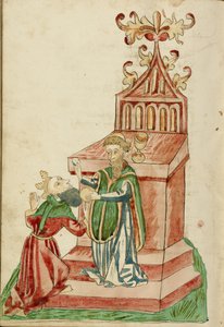 Josaphat reçoit la communion de Barlaam