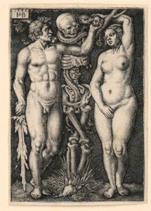 Adam et Ève - Hans Sebald Beham