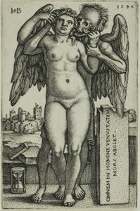 La mort et la jeune fille - Hans Sebald Beham