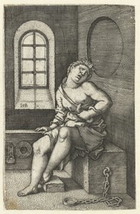 Mort de Cléopâtre - Hans Sebald Beham