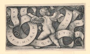 Génie avec alphabet