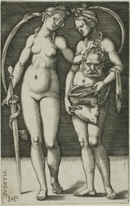 Judith et sa servante - Hans Sebald Beham
