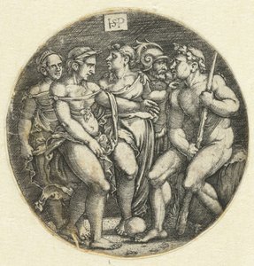 Le jugement de Paris - Hans Sebald Beham