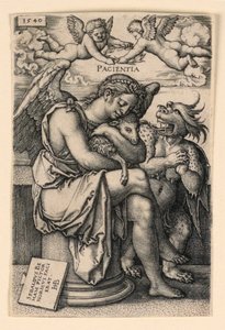 Pacientia (Patience) - Hans Sebald Beham