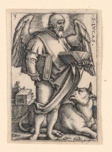 Saint Luc, des Quatre Évangélistes - Hans Sebald Beham