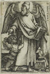 Saint Matthieu, des Quatre Évangélistes - Hans Sebald Beham