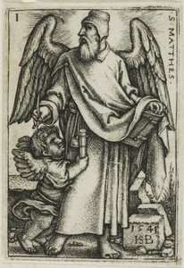 Saint Matthieu, des Quatre Évangélistes - Hans Sebald Beham