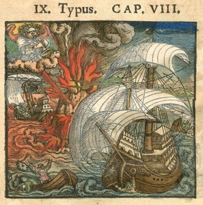 Le Déluge, 1540 - Hans Sebald Beham