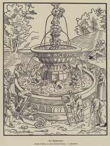 La Fontaine de Jouvence, 16ème siècle - Hans Sebald Beham