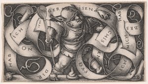 Le petit bouffon - Hans Sebald Beham