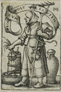 La femme de marché