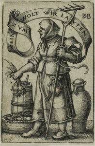 La marchande - Hans Sebald Beham