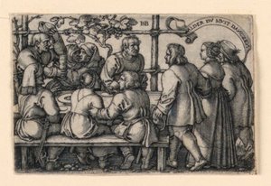 La fête des paysans (Alder du must danczen) - Hans Sebald Beham
