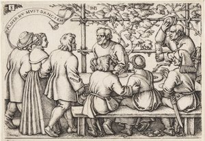 La fête des paysans, ou, Les Douze Mois - Hans Sebald Beham