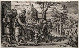 Le Fils prodigue - Hans Sebald Beham