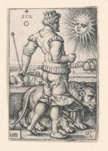 Le Soleil, des Sept Planètes - Hans Sebald Beham