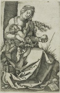La Vierge à la poire - Hans Sebald Beham