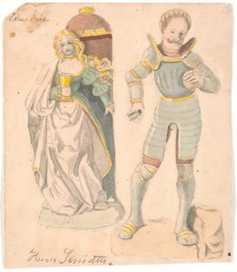 Étude avec deux figures d